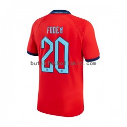 England Foden 20 Män Borta Matchtröja World Cup 2022 Kortärmad