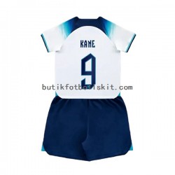 England Kane 9 Barn Hemma Matchtröja World Cup 2022 Kortärmad