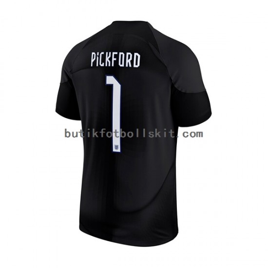 England Pickford 1 Målvakt Män Hemma Matchtröja World Cup 2022 Kortärmad