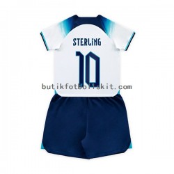 England Sterling 10 Barn Hemma Matchtröja World Cup 2022 Kortärmad