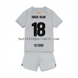 FC Barcelona Jordi Alba 18 Barn Tredje Matchtröja 2022/23 Kortärmad