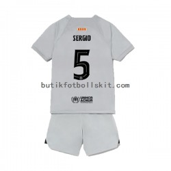 FC Barcelona Sergio Busquets 5 Barn Tredje Matchtröja 2022/23 Kortärmad