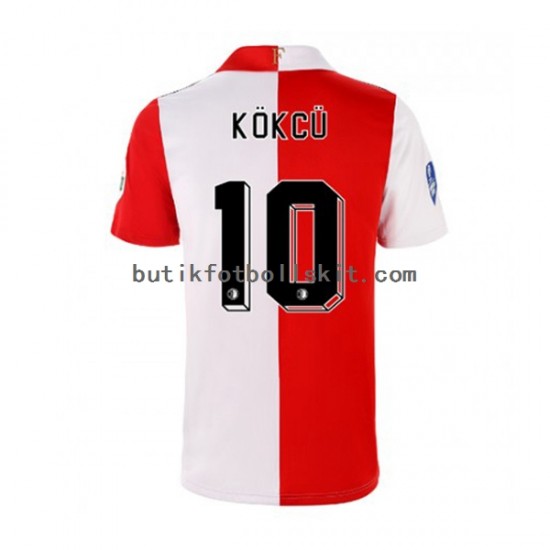 Feyenoord Rotterdam Orkun Kokcu 10 Män Hemma Matchtröja 2022/23 Kortärmad