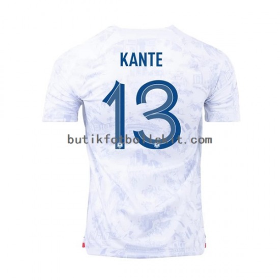 Frankrike Kante 13 Män Borta Matchtröja World Cup 2022 Kortärmad