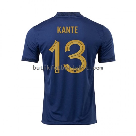Frankrike Kante 13 Män Hemma Matchtröja World Cup 2022 Kortärmad