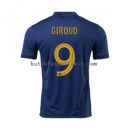 Frankrike Olivier Giroud 9 Män Hemma Matchtröja World Cup 2022 Kortärmad