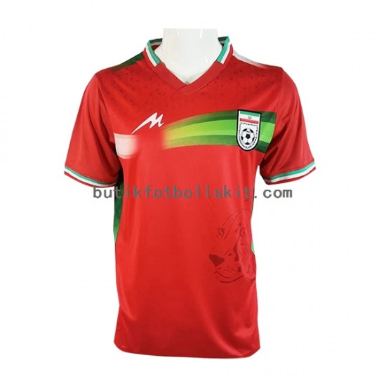 Iran Män Borta Matchtröja World Cup 2022 Kortärmad