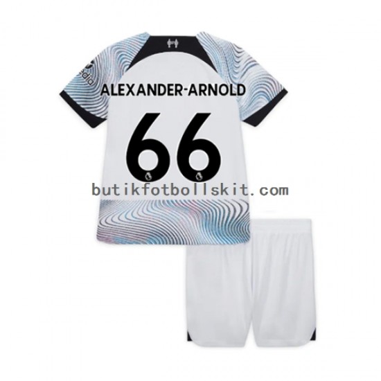 Liverpool Alexander-Arnold 66 Barn Borta Matchtröja 2022/23 Kortärmad