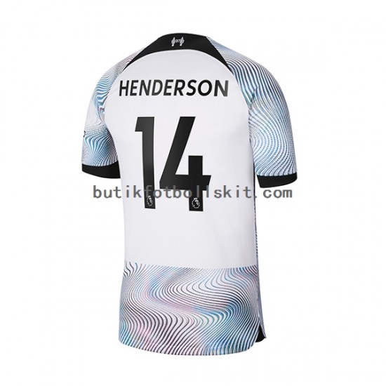 Liverpool Henderson 14 Män Borta Matchtröja 2022/23 Kortärmad