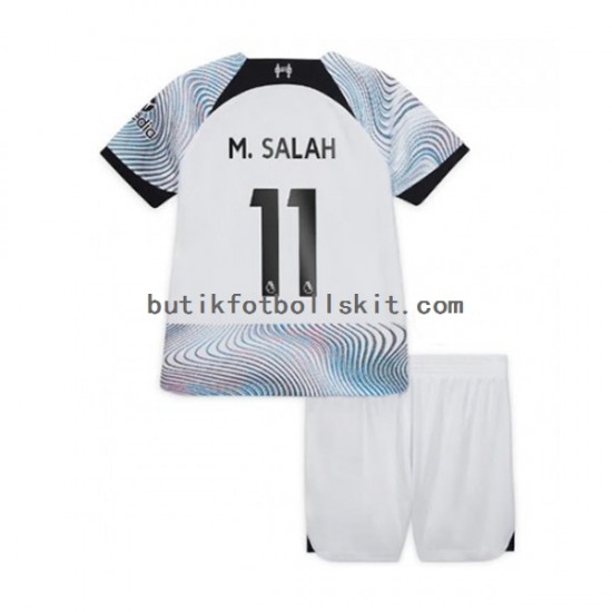 Liverpool M.Salah 11 Barn Borta Matchtröja 2022/23 Kortärmad