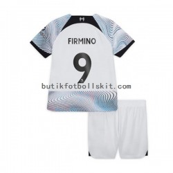 Liverpool Roberto Firmino 9 Barn Borta Matchtröja 2022/23 Kortärmad