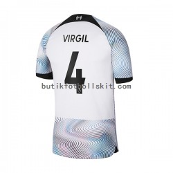 Liverpool Virgil 4 Män Borta Matchtröja 2022/23 Kortärmad