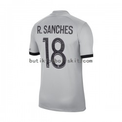 Paris Saint-Germain R.Sanches 18 Män Borta Matchtröja 2022/23 Kortärmad