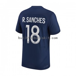 Paris Saint-Germain R.Sanches 18 Män Hemma Matchtröja 2022/23 Kortärmad