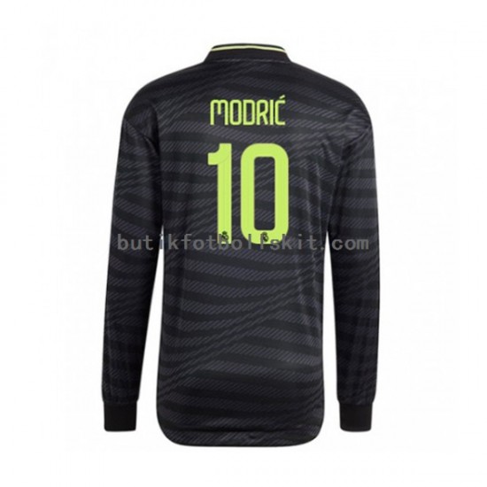 Real Madrid Modrić 10 Män Tredje Matchtröja 2022/23 Långärmad