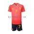 Spanien Alvaro Morata 7 Barn Hemma Matchtröja World Cup 2022 Kortärmad