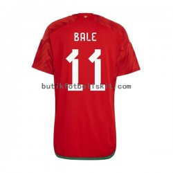 Wales Bale 11 Män Hemma Matchtröja World Cup 2022 Kortärmad
