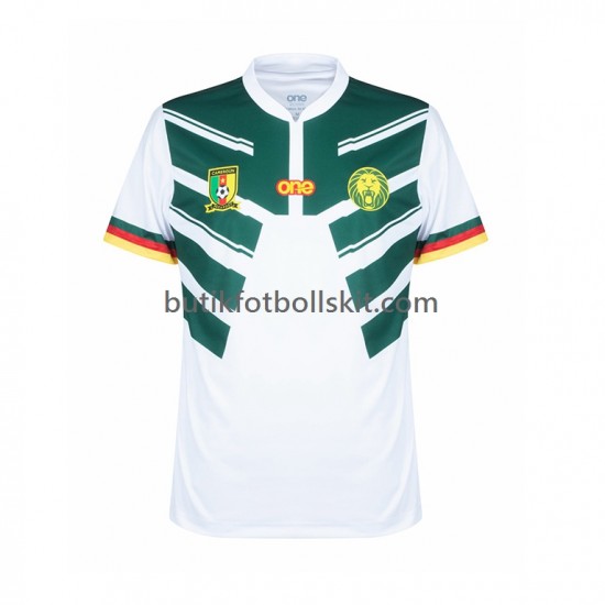Kamerun Män Borta Matchtröja World Cup 2022 Kortärmad