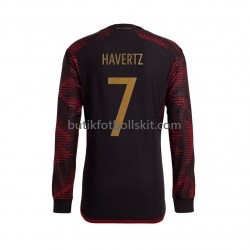 Tyskland Havertz 7 Män Borta Matchtröja World Cup 2022 Långärmad
