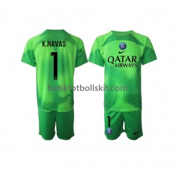 Paris Saint-Germain Keylor Navas 1 Målvakt Barn Hemma Matchtröja 2022/23 Kortärmad