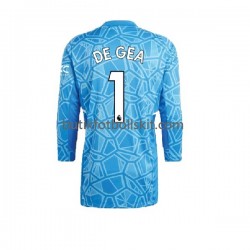 Manchester United DE GEA 1 Målvakt Män Hemma Matchtröja 2022/23 Långärmad