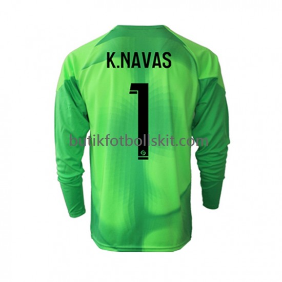 Paris Saint-Germain Keylor Navas 1 Målvakt Män Hemma Matchtröja 2022/23 Långärmad