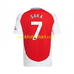 Arsenal Bukayo Saka 7 Män Hemma Matchtröja 2024/25 Kortärmad