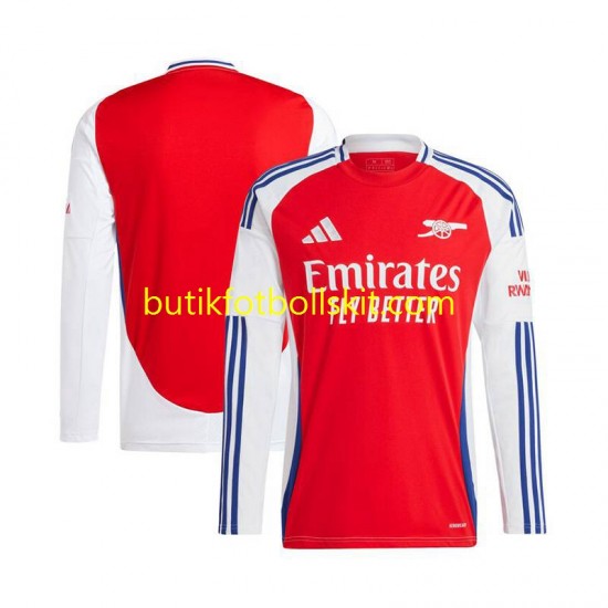 Arsenal Män Hemma Matchtröja 2024/25 Långärmad