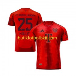 FC Bayern München Thomas Muller 25 Män Hemma Matchtröja 2024/25 Kortärmad