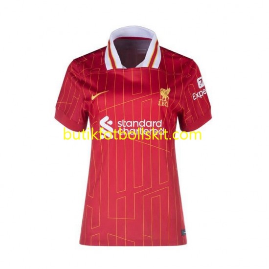 Liverpool Kvinnor Hemma Matchtröja 2024/25 Kortärmad