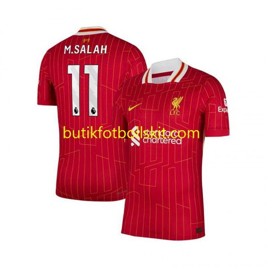 Liverpool Mohamed Salah 11 Män Hemma Matchtröja 2024/25 Kortärmad
