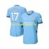 Manchester City Kevin De Bruyne 17 Män Hemma Matchtröja 2024/25 Kortärmad