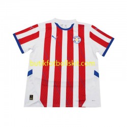 Paraguay Män Hemma Matchtröja 2024 Kortärmad