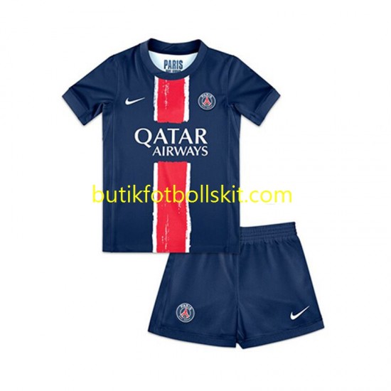 Paris Saint-Germain Barn Hemma Matchtröja 2024/25 Kortärmad