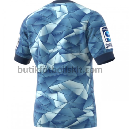 Rugbytröjor Auckland Blues Första Matchtröja 2020 Kortärmad