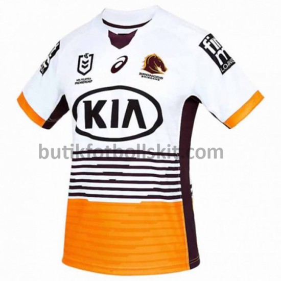 Rugbytröjor Brisbane Broncos Andra Matchtröja 2021 Kortärmad