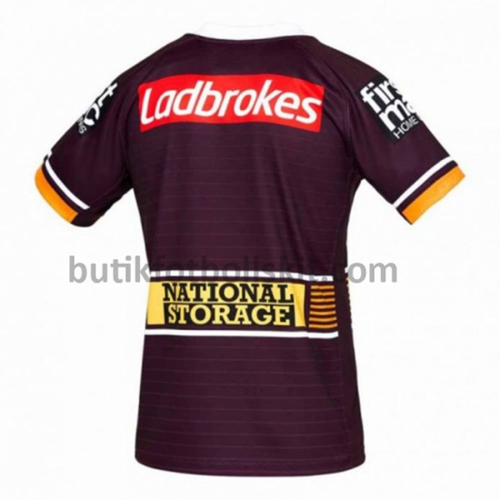 Rugbytröjor Brisbane Broncos Första Matchtröja 2021 Kortärmad