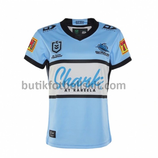 Rugbytröjor Cronulla Sutherland Sharks Första Matchtröja 2021 Kortärmad