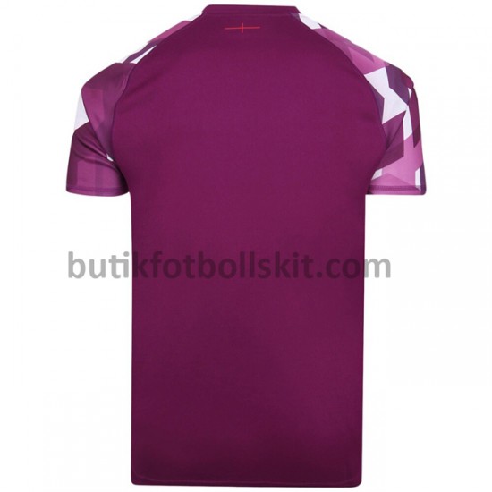 Rugbytröjor England 7S Andra Matchtröja 2020-2021 Kortärmad