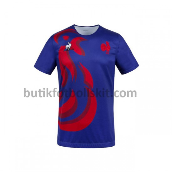 Rugbytröjor Frankrike 7S Första Matchtröja 2020-2021 Kortärmad