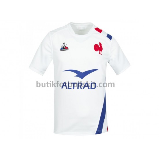 Rugbytröjor Frankrike Andra Matchtröja 2021/22 Kortärmad