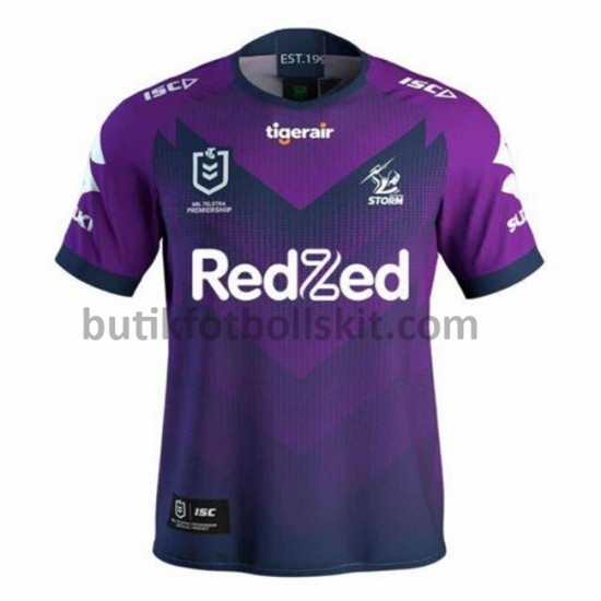 Rugbytröjor Melbourne Storm Första Matchtröja 2020 Kortärmad