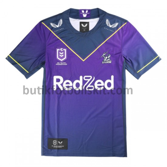 Rugbytröjor Melbourne Storm Första Matchtröja 2021 Kortärmad