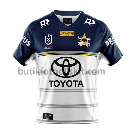 Rugbytröjor North Queensland Cowboys Andra Matchtröja 2021 Kortärmad