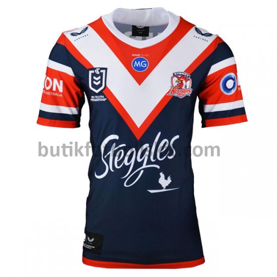 Rugbytröjor Sydney Roosters Första Matchtröja 2021 Kortärmad